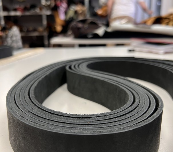 Ременные заготовки (Черный) , без финиша, 150+ см